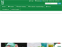 Tablet Screenshot of nelsongarden.se